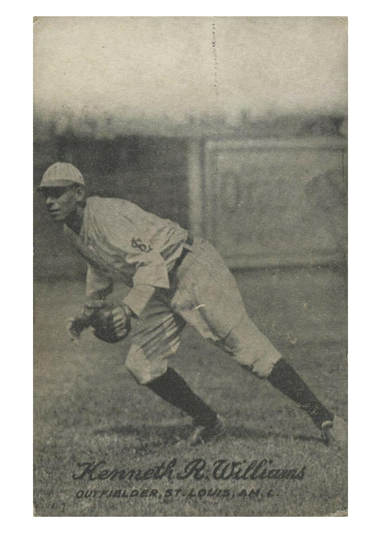 1921 Exhibits Kenneth R. Williams card