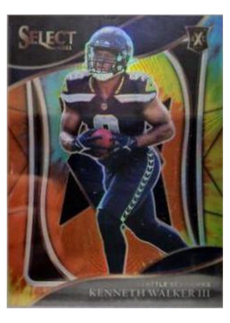 2021 Panini Select Kenneth Walker III #407 card