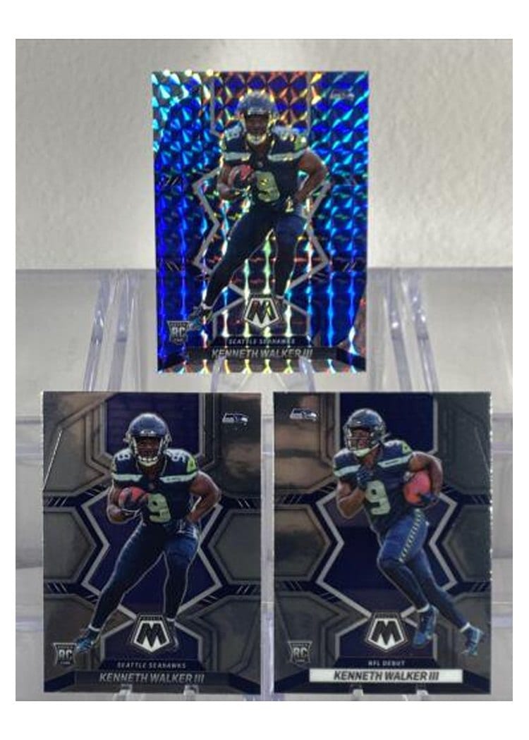 2022 Panini Mosaic Kenneth Walker III #308 card