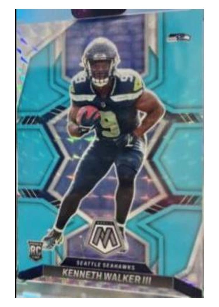 2022 Panini Mosaic Kenneth Walker III #308 card