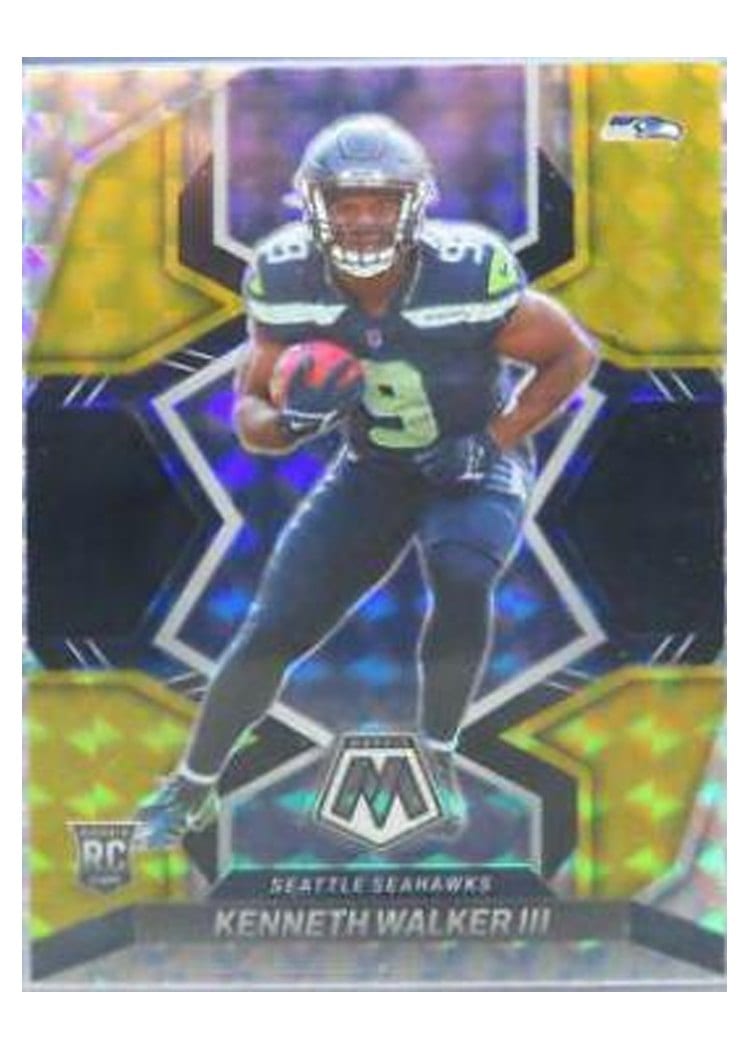 2022 Panini Mosaic Kenneth Walker III #308 card