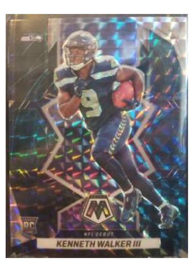 2022 Panini Mosaic Kenneth Walker III #308 card