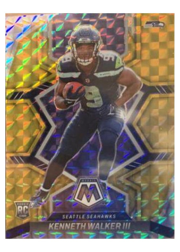 2022 Panini Mosaic Kenneth Walker III #308 card