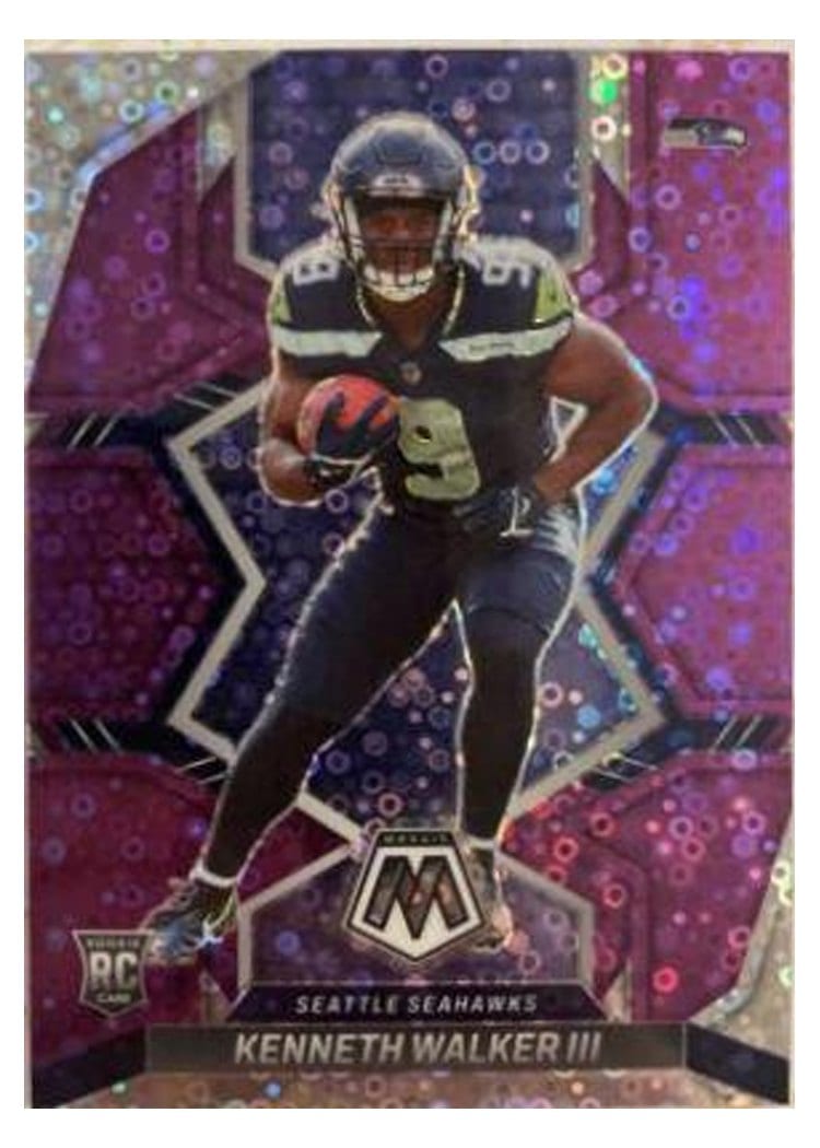 2022 Panini Mosaic Kenneth Walker III #308 card