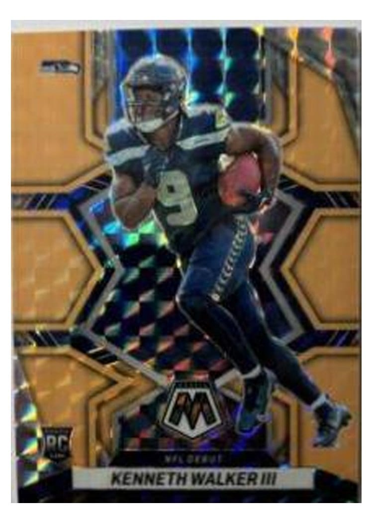 2022 Panini Mosaic Kenneth Walker III #308 card