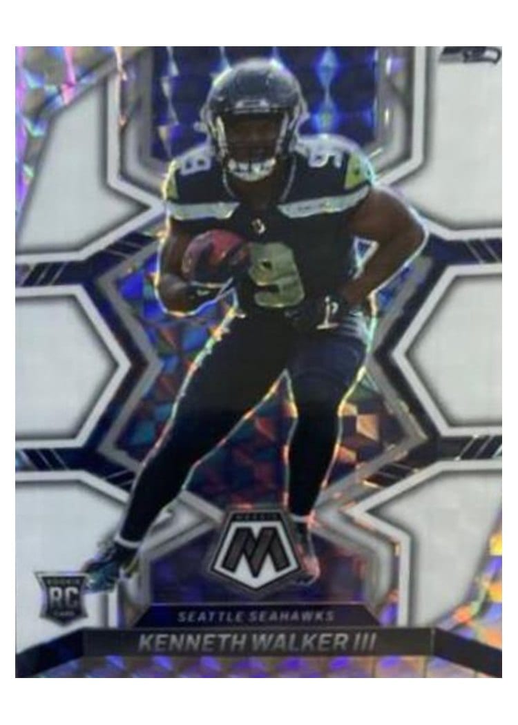 2022 Panini Mosaic Kenneth Walker III #308 card