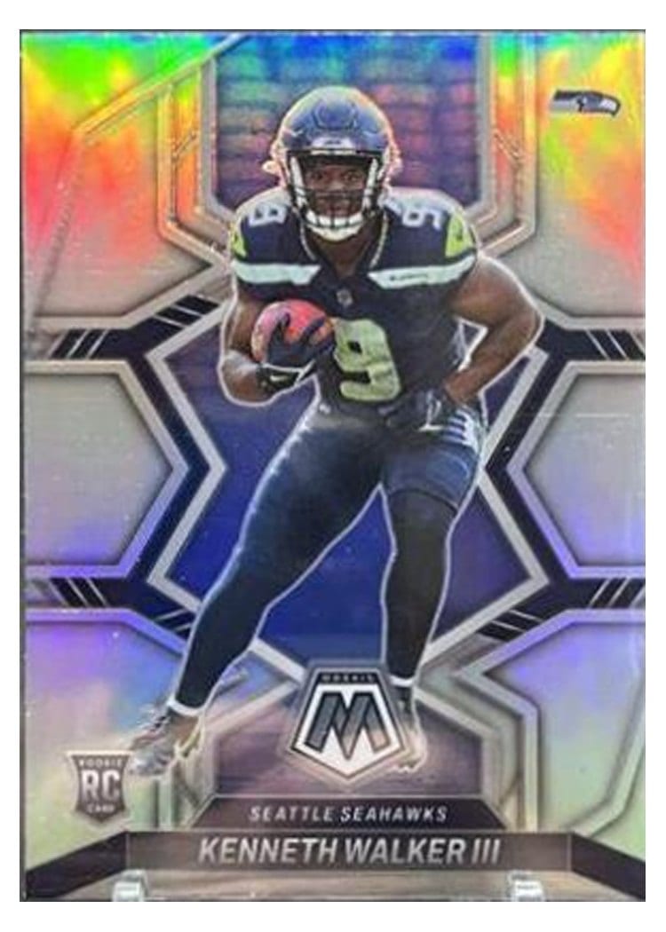2022 Panini Mosaic Kenneth Walker III #308 card