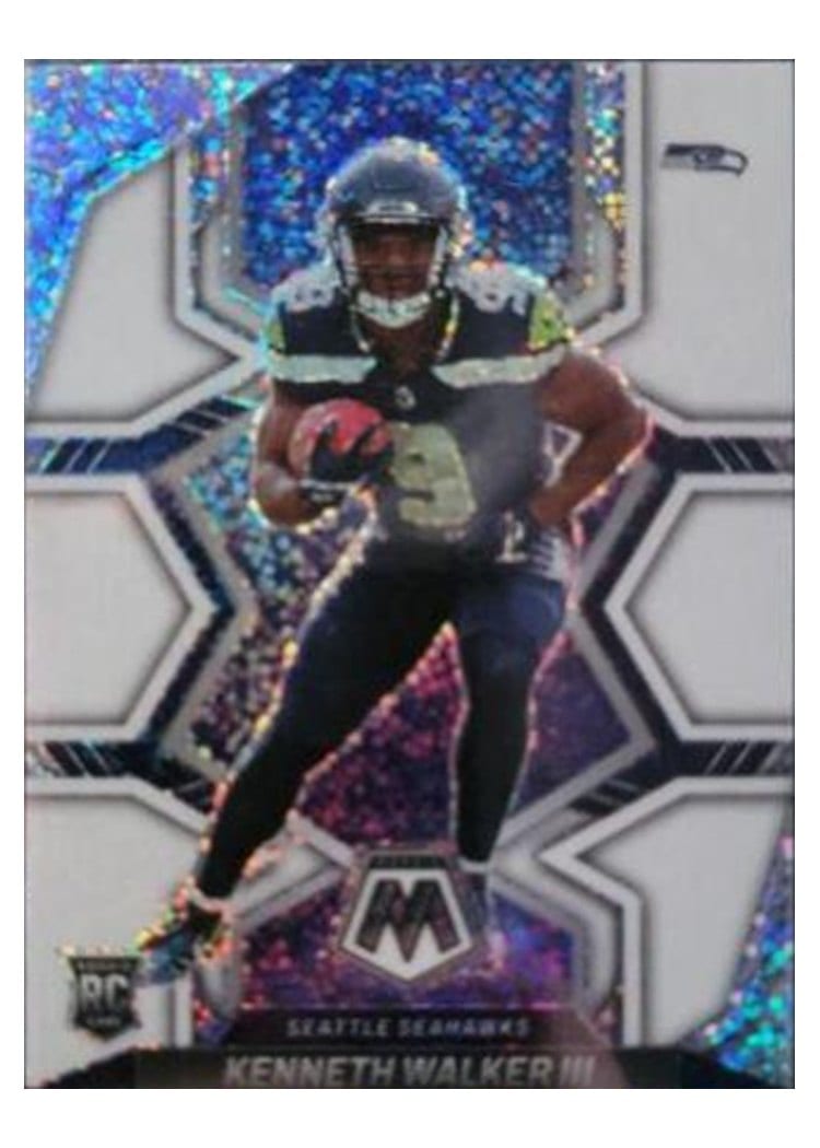 2022 Panini Mosaic Kenneth Walker III #308 card