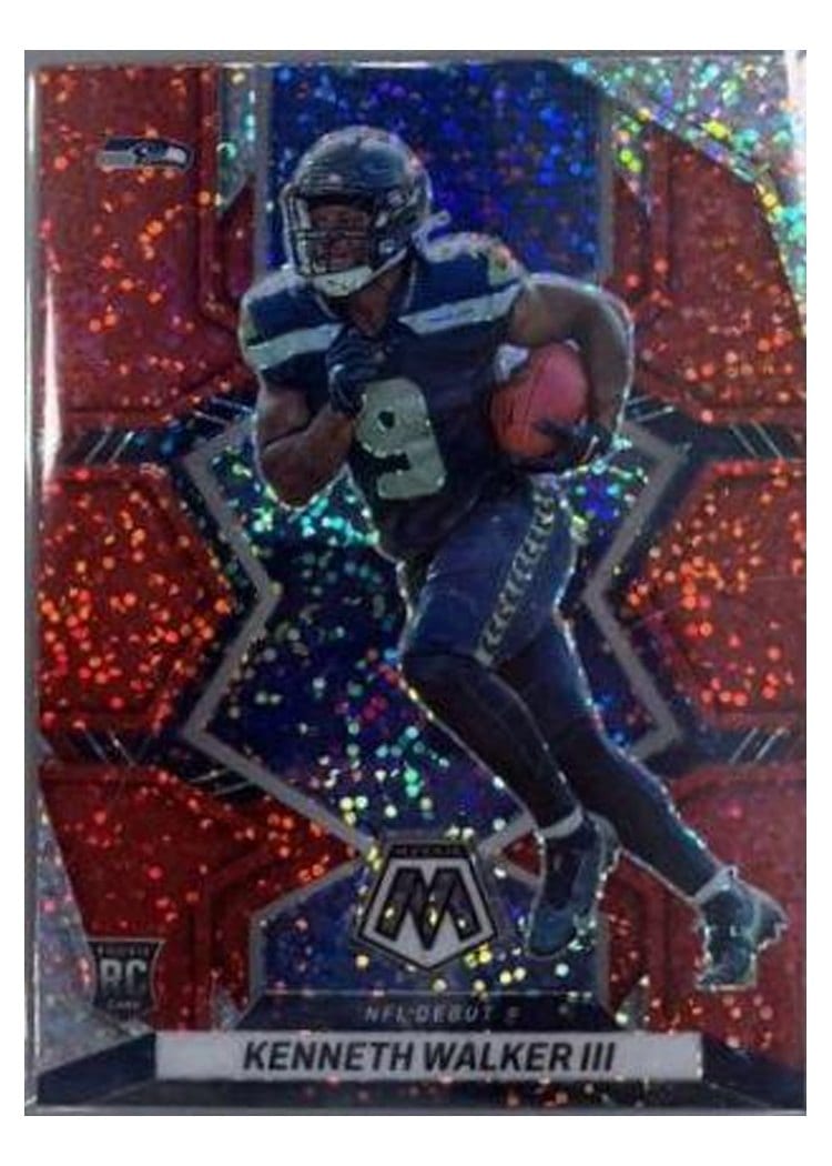 2022 Panini Mosaic Kenneth Walker III #308 card