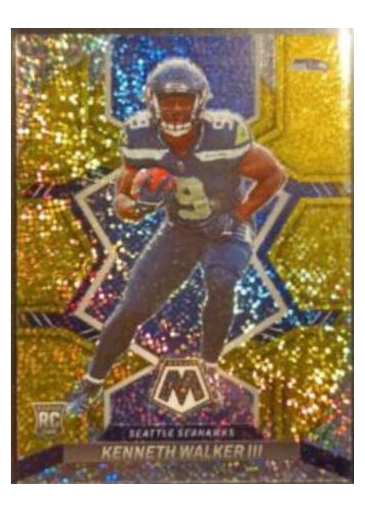 2022 Panini Mosaic Kenneth Walker III #308 card