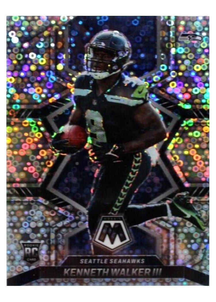 2022 Panini Mosaic Kenneth Walker III #308 card