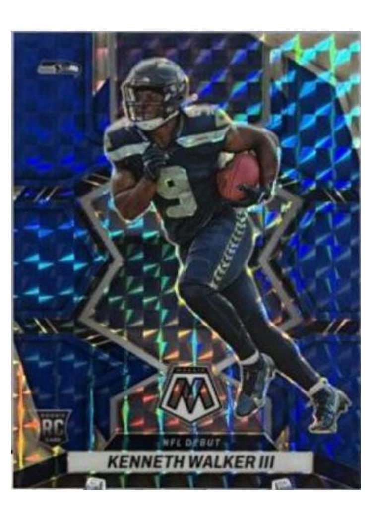 2022 Panini Mosaic Base Set Kenneth Walker III #284 card