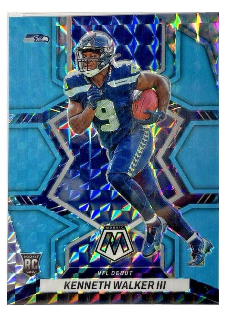 2022 Panini Mosaic Base Set Kenneth Walker III #284 card