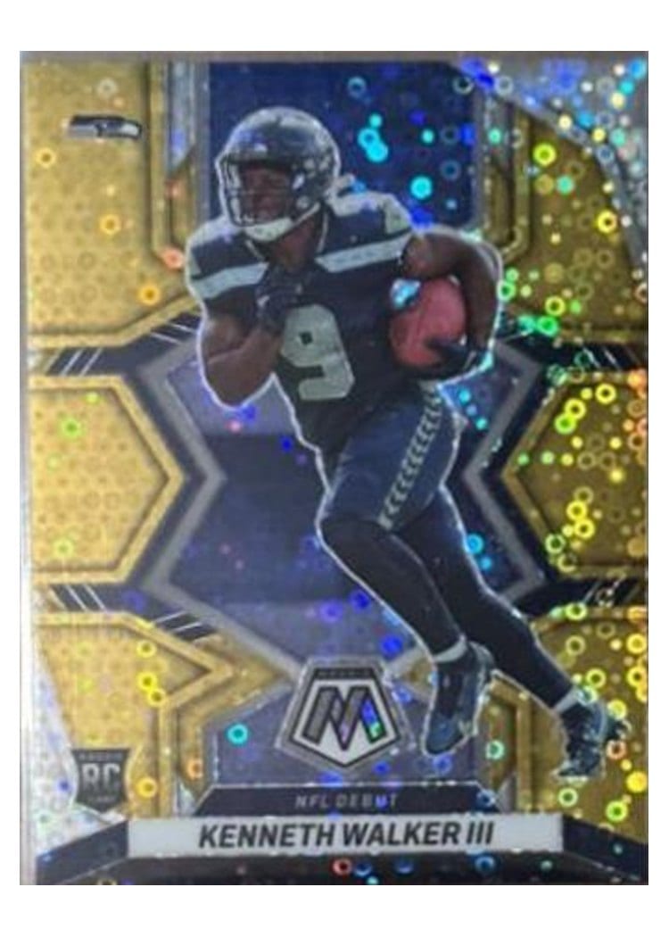 2022 Panini Mosaic Base Set Kenneth Walker III #284 card