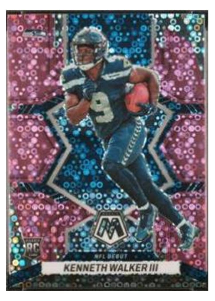 2022 Panini Mosaic Base Set Kenneth Walker III #284 card