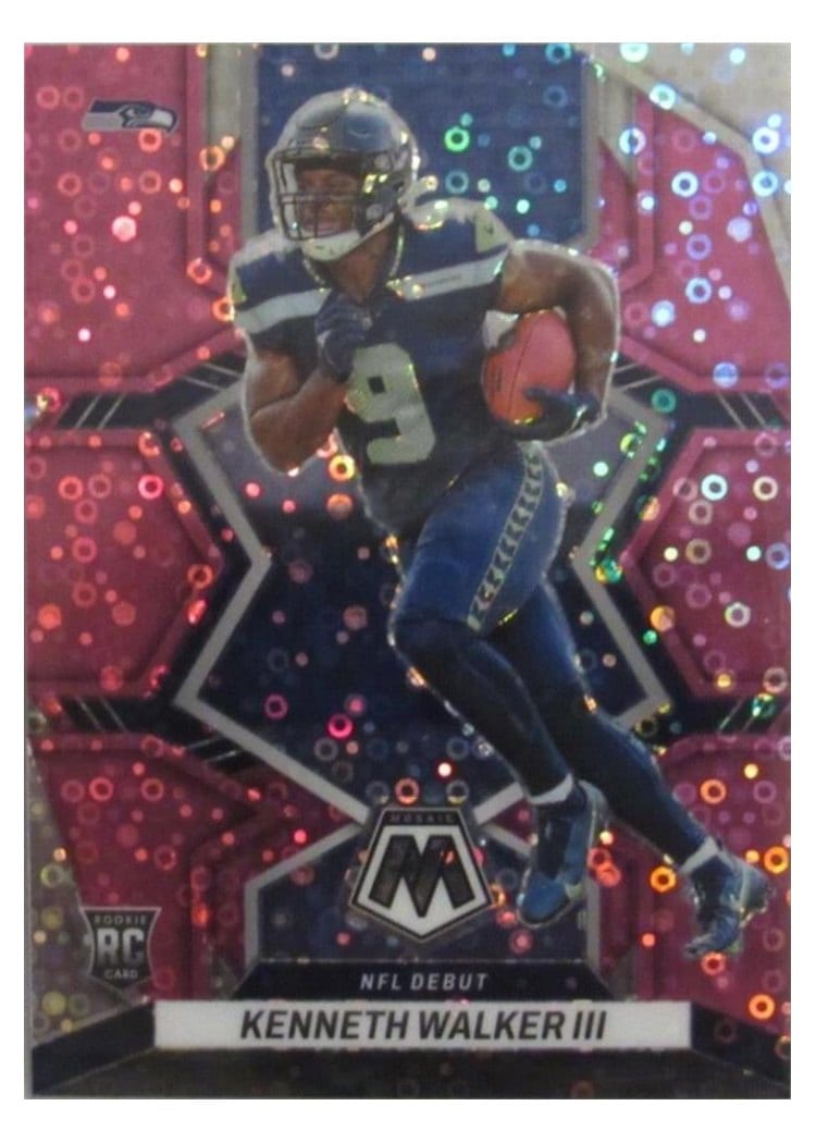 2022 Panini Mosaic Base Set Kenneth Walker III #284 card