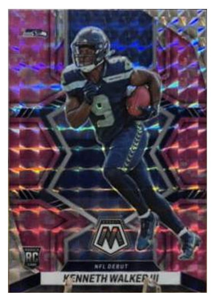 2022 Panini Mosaic Base Set Kenneth Walker III #284 card