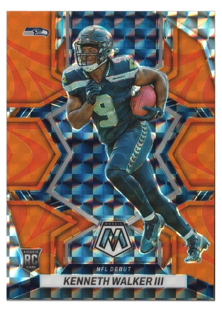 2022 Panini Mosaic Base Set Kenneth Walker III #284 card