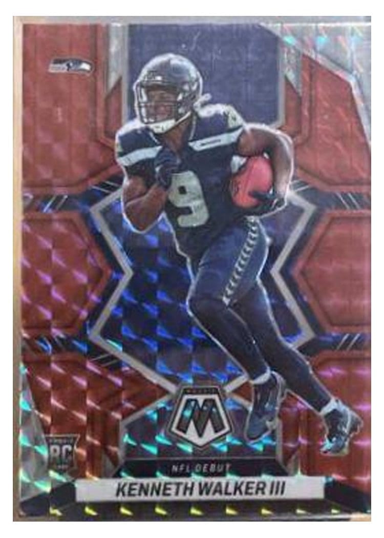 2022 Panini Mosaic Base Set Kenneth Walker III #284 card