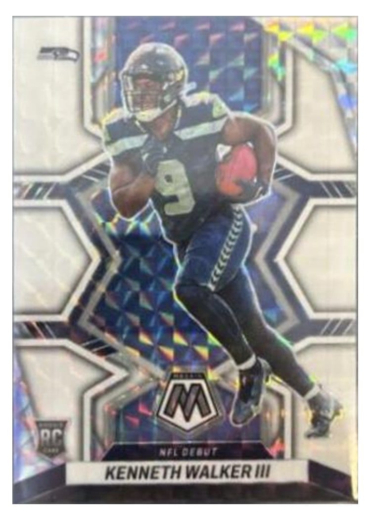 2022 Panini Mosaic Base Set Kenneth Walker III #284 card
