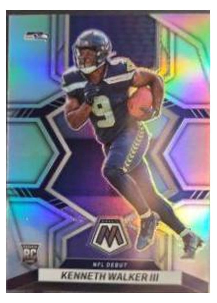 2022 Panini Mosaic Base Set Kenneth Walker III #284 card