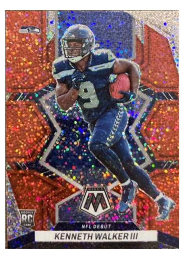 2022 Panini Mosaic Base Set Kenneth Walker III #284 card