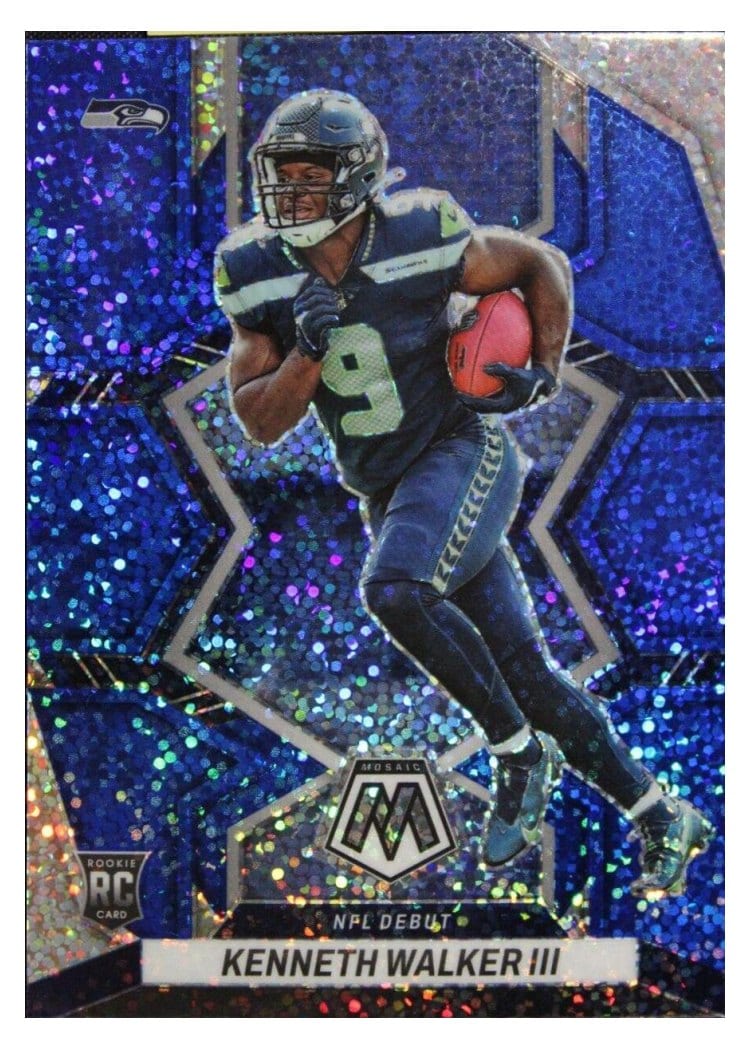 2022 Panini Mosaic Base Set Kenneth Walker III #284 card