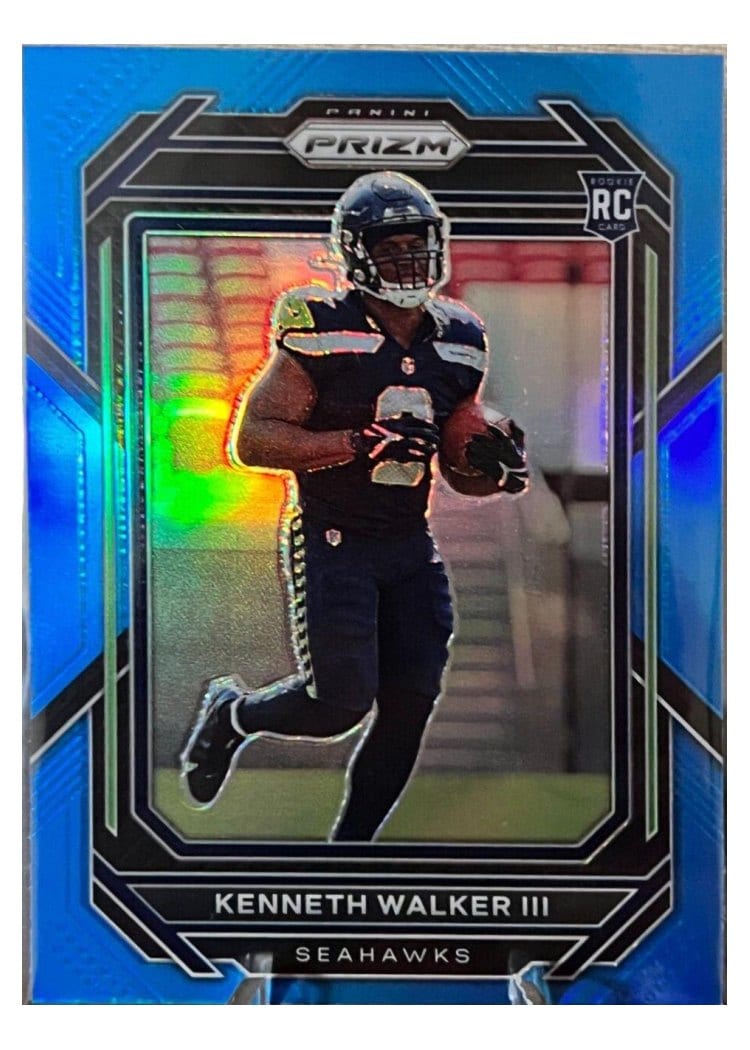 2022 Panini Prizm Kenneth Walker III #318 card