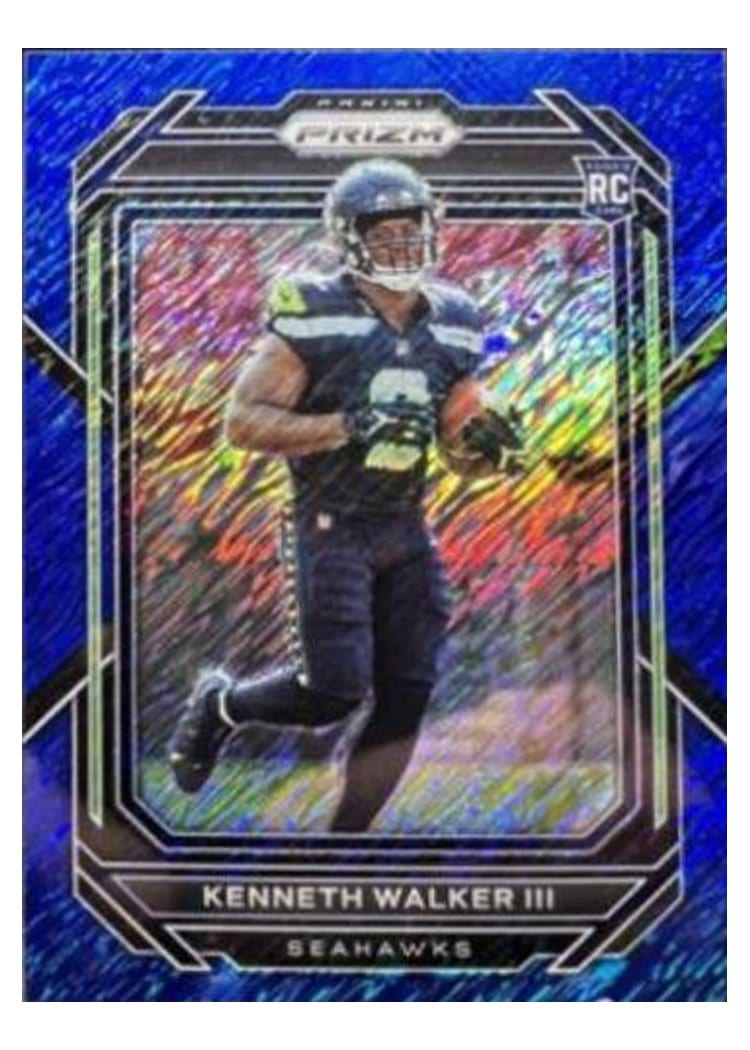 2022 Panini Prizm Kenneth Walker III #318 card