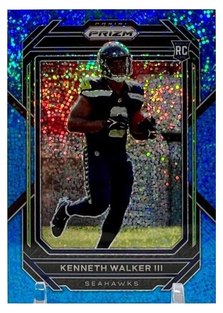 2022 Panini Prizm Kenneth Walker III #318 card