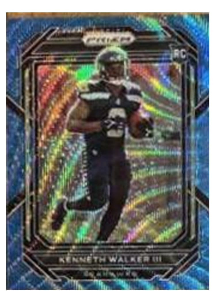 2022 Panini Prizm Kenneth Walker III #318 card