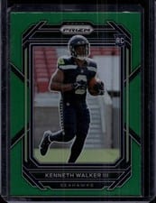 2022 Panini Prizm Kenneth Walker III #318 card