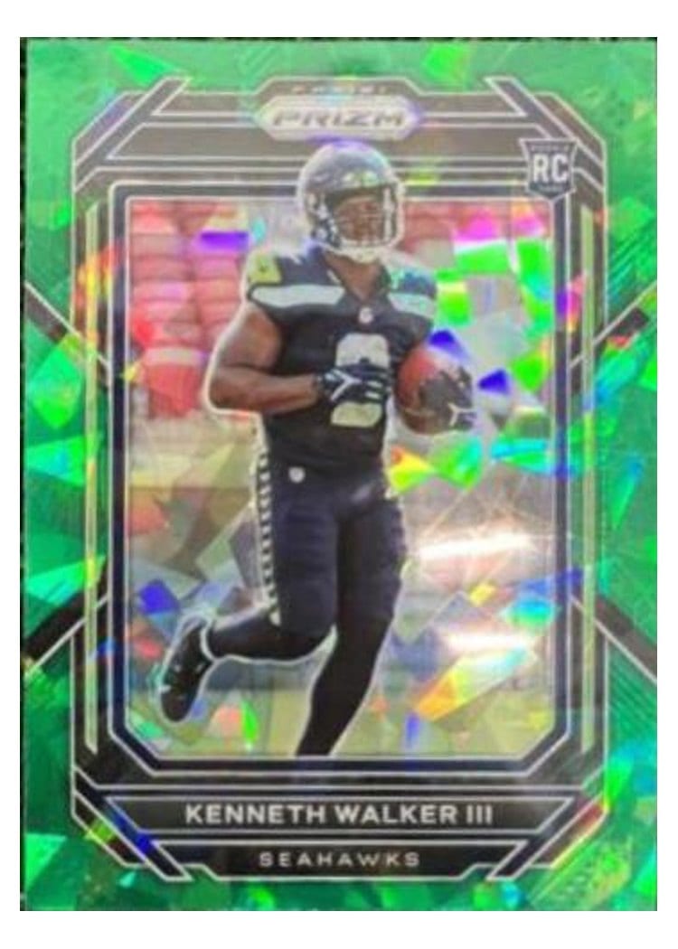 2022 Panini Prizm Kenneth Walker III #318 card