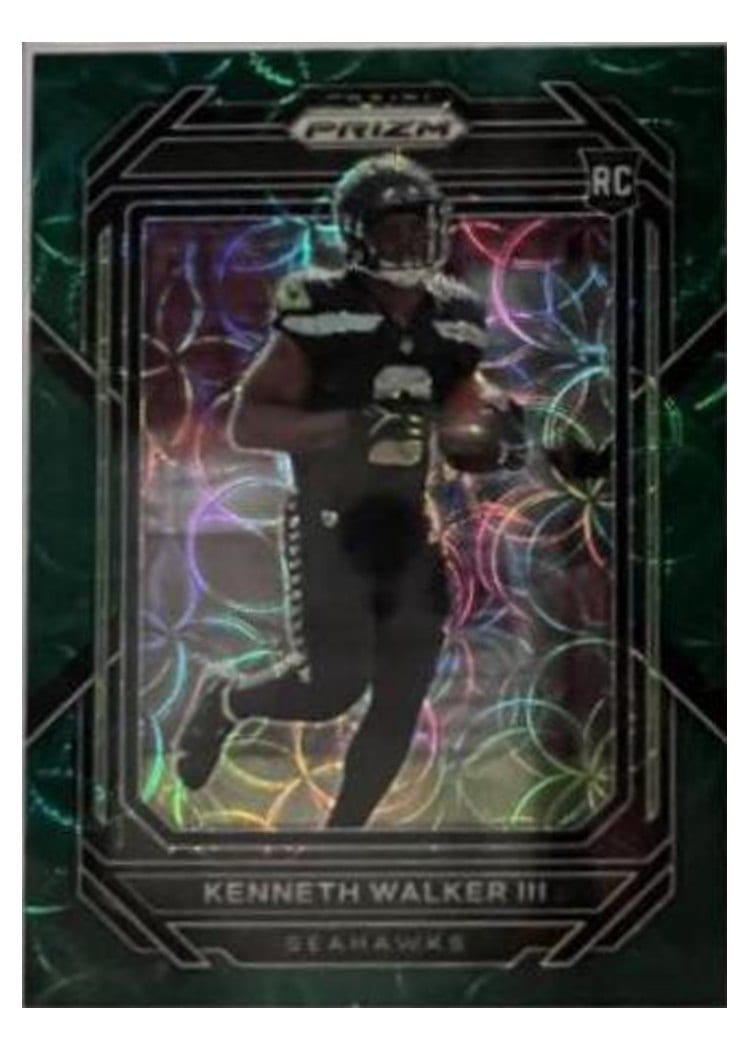 2022 Panini Prizm Kenneth Walker III #318 card