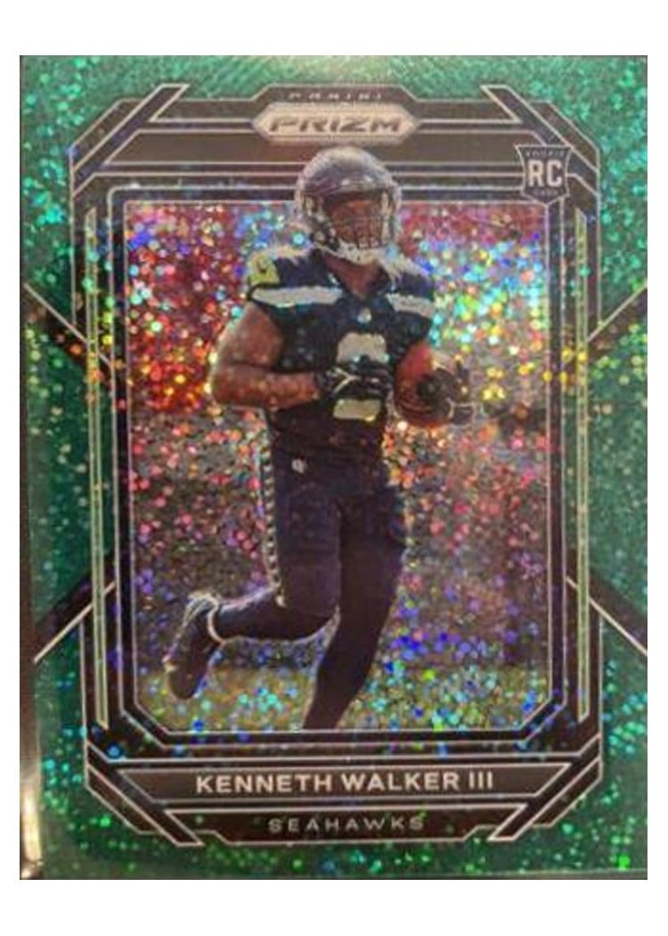 2022 Panini Prizm Kenneth Walker III #318 card