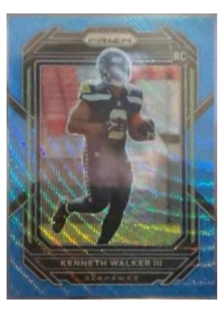 2022 Panini Prizm Kenneth Walker III #318 card