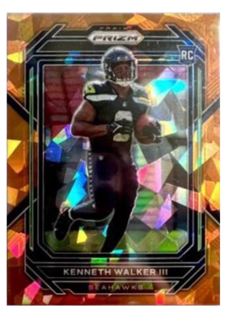 2022 Panini Prizm Kenneth Walker III #318 card