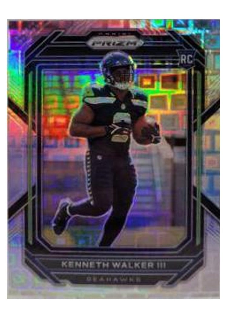 2022 Panini Prizm Kenneth Walker III #318 card