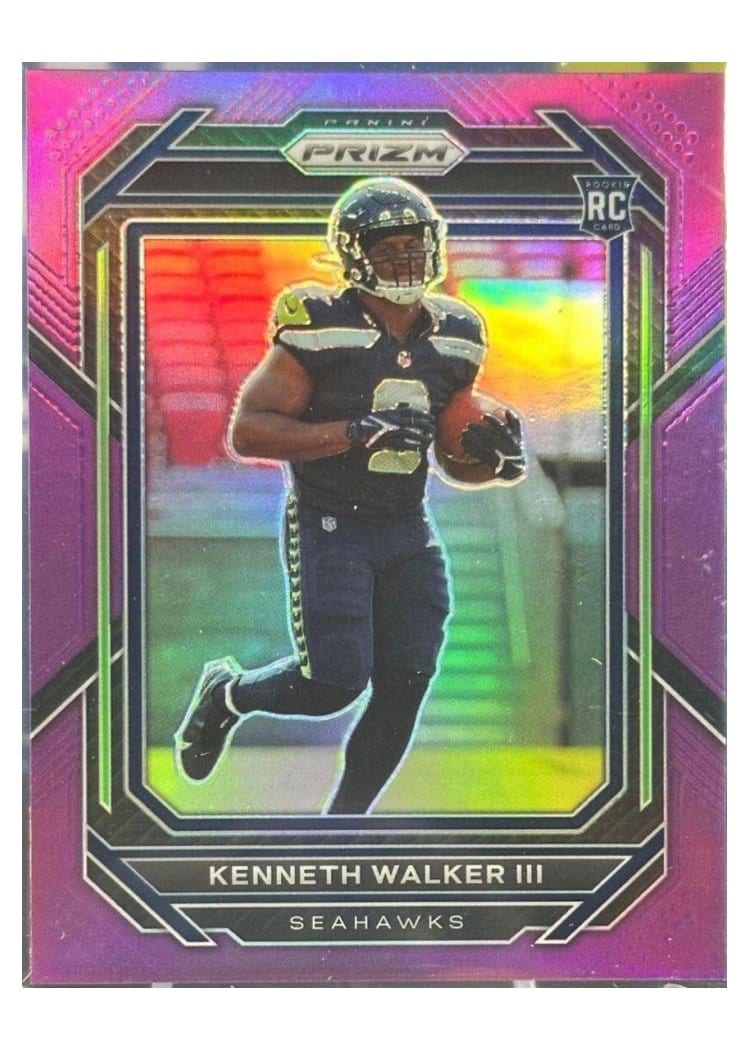 2022 Panini Prizm Kenneth Walker III #318 card