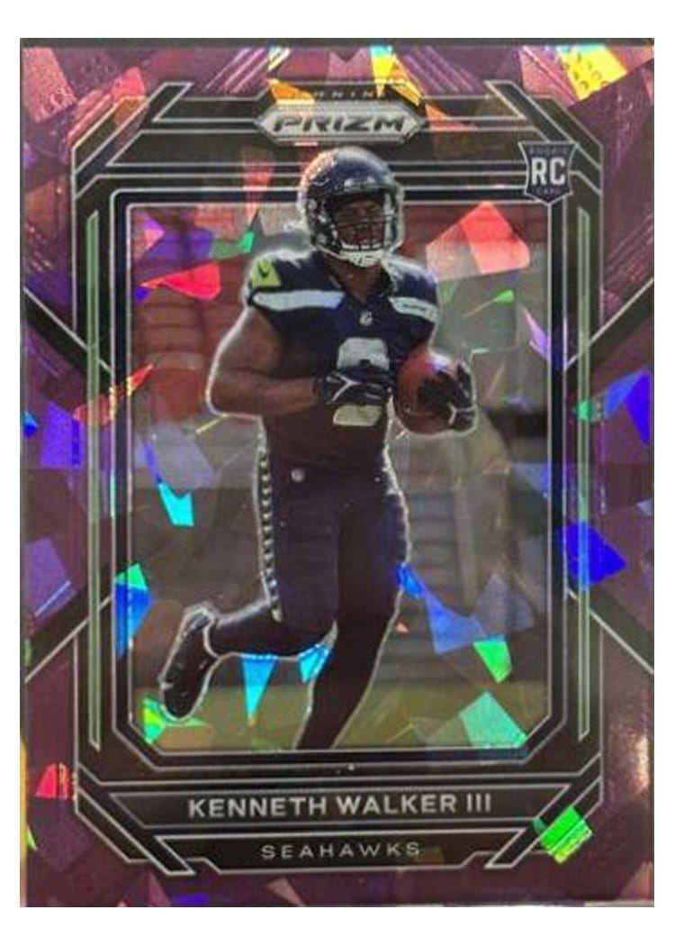 2022 Panini Prizm Kenneth Walker III #318 card
