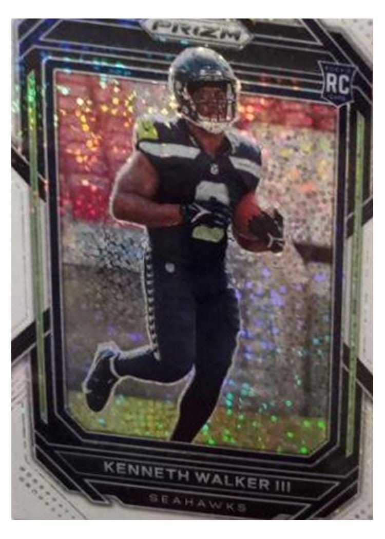 2022 Panini Prizm Kenneth Walker III #318 card