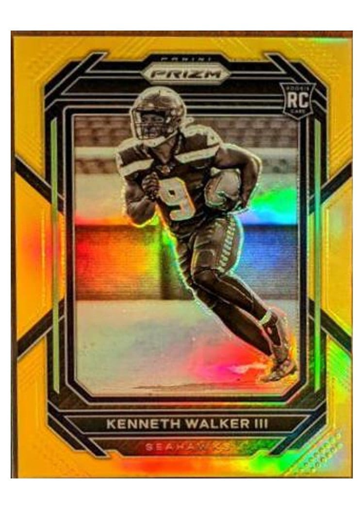 2022 Panini Prizm Kenneth Walker III #318 card