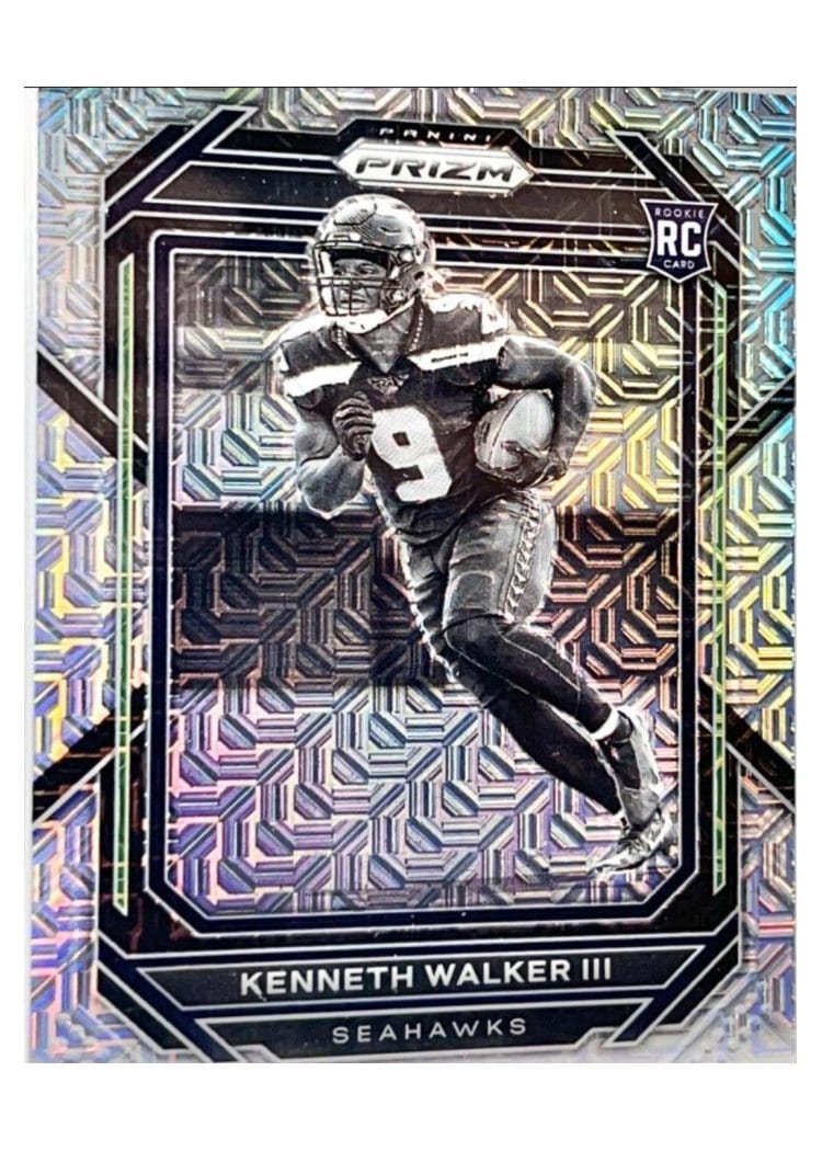 2022 Panini Prizm Kenneth Walker III #318 card