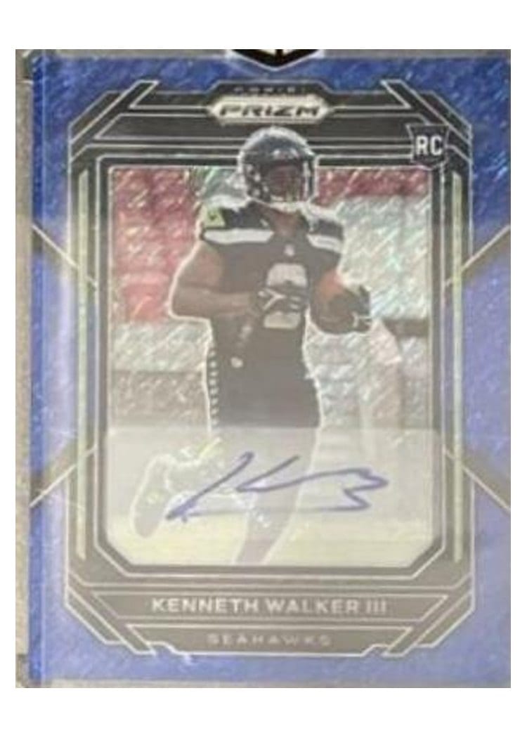2022 Panini Prizm Kenneth Walker III #318 card