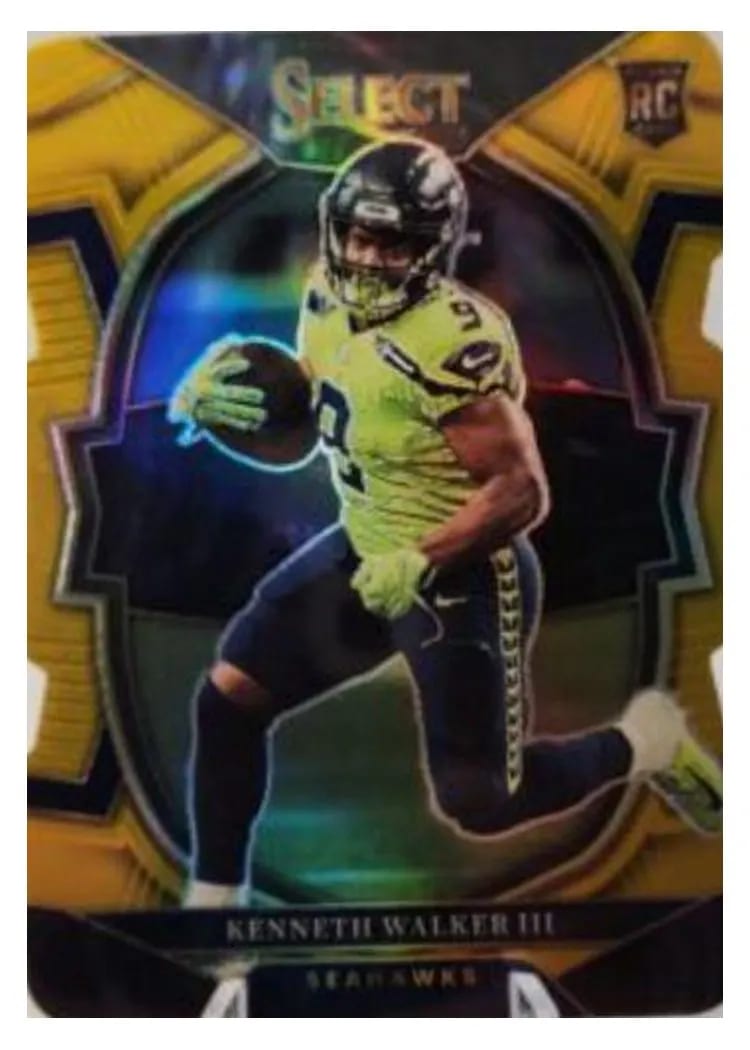2022 Panini Select Base Set Kenneth Walker III #2 card