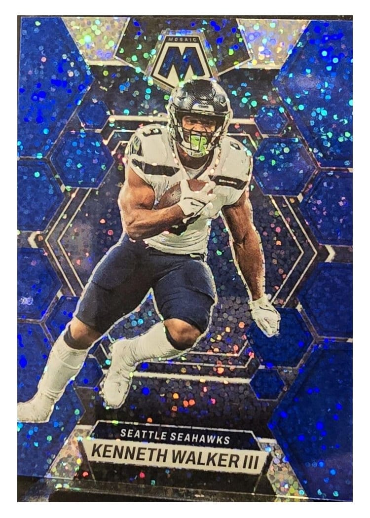 2023 Panini Mosaic Base Set Kenneth Walker III #221 card
