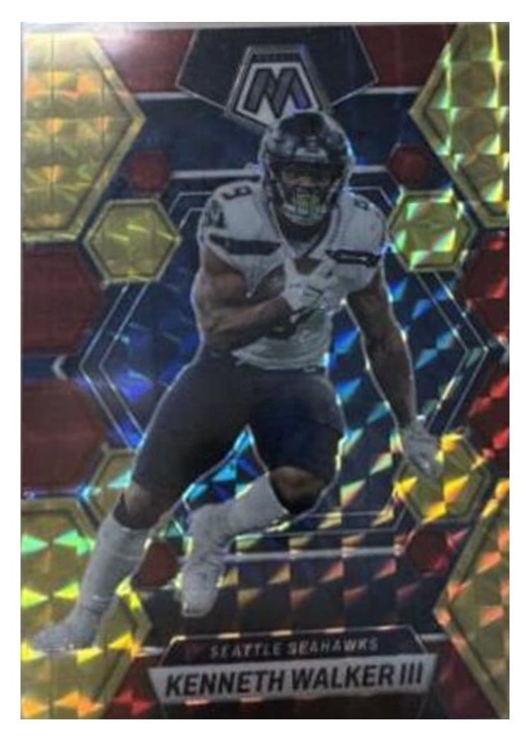 2023 Panini Mosaic Base Set Kenneth Walker III #221 card