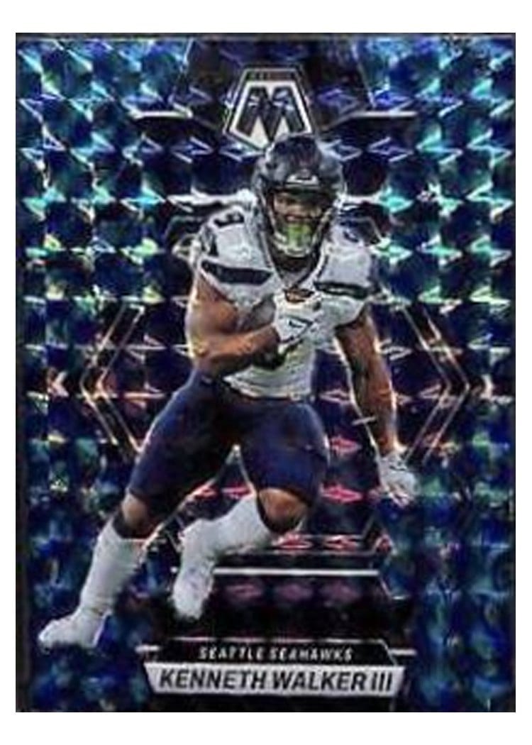 2023 Panini Mosaic Base Set Kenneth Walker III #221 card