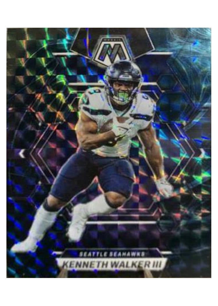 2023 Panini Mosaic Base Set Kenneth Walker III #221 card