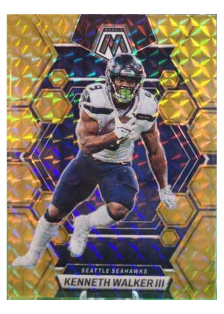 2023 Panini Mosaic Base Set Kenneth Walker III #221 card